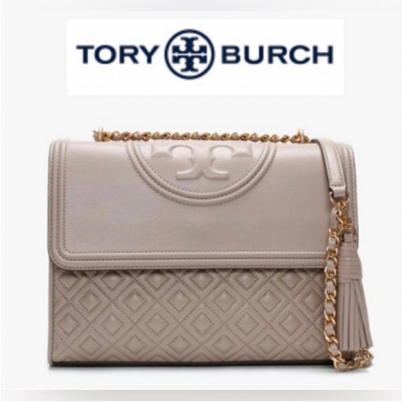 💯 Authentic TORY BURCH Fleming Convertible Shoulder Bag - Picture 3 of 16